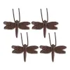 DRAGONFLY CAST IRON POT HANGER SET OF 4