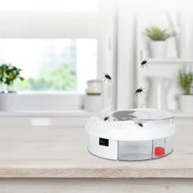 USB Powered Automatic Electric Fly Trap (Color: White)